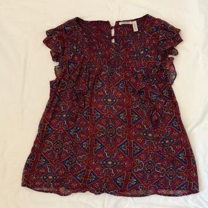 Anthropologie blouse, size 4